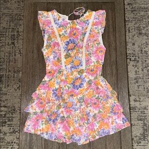 Saints & Secrets Floral Weekend Muse Romper Dress